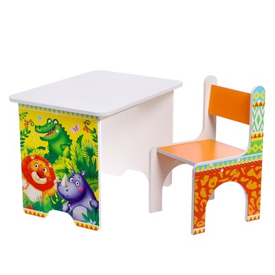 Комплект детской мебели «Животные»