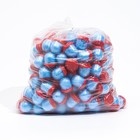 Бахилы "Стандарт", в капсуле с красной крышкой, голубые, 130 х 400 мм, 25 мкм., 3 г (комплект 200 шт) - фото 24238634