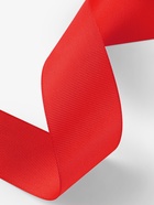 Лента репсовая, 40 мм, 23±1 м, красная №26 - Фото 2