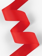 Лента репсовая, 40 мм, 23±1 м, красная №26 - Фото 3