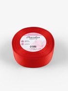 Лента репсовая, 40 мм, 23±1 м, красная №26 - Фото 4