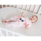 Развивающая игрушка-грелка «Зайка», с вишнёвыми косточками - фото 21501083