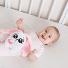 Развивающая игрушка-грелка «Зайка», с вишнёвыми косточками - фото 21501084