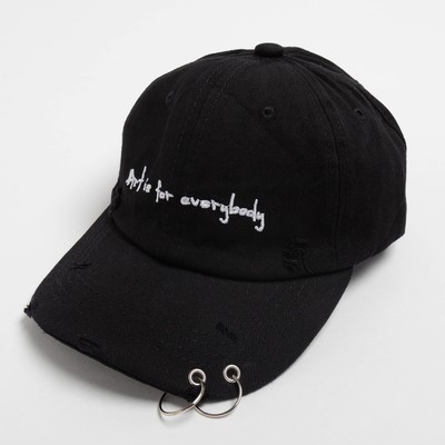 Кепка детская Art is for everybody MINAKU, чёрная, размер 52
