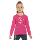 Джемпер для девочек, рост 86 см, цвет малиновый - фото 110059156