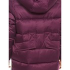 Пальто для девочек, рост 98 см, цвет лиловый - Фото 3