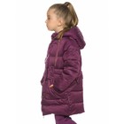 Пальто для девочек, рост 98 см, цвет лиловый - Фото 6