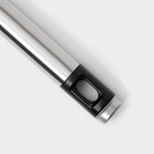 Нож для сыра Доляна Fargo, 26×3×2 см, сырорезка, нержавеющая сталь, серебристый - Фото 4