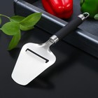 Нож для сыра Доляна Venus, 23×8 см, нержавеющая сталь, цвет чёрный - Фото 3