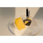Нож для сыра Доляна Venus, нержавеющая сталь, цвет чёрный - фото 4346650