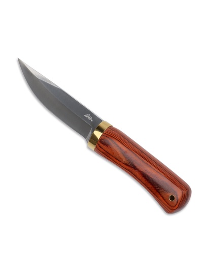 Нож охотничий «Алвар» 24.5 см, клинок 130 мм/3 мм, коричневый