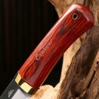 Нож охотничий "Алвар" 24,5см, клинок 130мм/3мм, коричневый - Фото 5