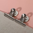 Зажимы для кроя с магнитом, 3.8 см, 5 шт., цвет серебряный - Фото 4