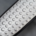 Пилка для пяток, трапеция, лазерная, двусторонняя, 24.5 см, чёрная - Фото 4