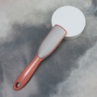 Пилка для пяток, трапеция, лазерная, двусторонняя, 24.5 см, розовая - Фото 3