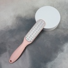 Пилка для пяток, овальная, лазерная, двусторонняя, 23 см, розовая - Фото 2