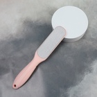 Пилка для пяток, овальная, лазерная, двусторонняя, 23 см, розовая - Фото 3