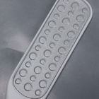 Пилка для пяток, овальная, лазерная, двусторонняя, 23 см, белая - Фото 3