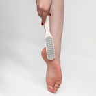 Пилка для пяток, овальная, лазерная, двусторонняя, 23 см, белая - Фото 6