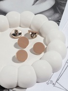 Пуговицы на ножке, пластиковые, d=15 мм, набор 10 шт., матовые, коричневые - Фото 3