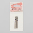 Фрезы для маникюра, алмазные, 5 шт., разная форма и зернистость - Фото 3