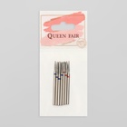 Фрезы для маникюра, алмазные, 7 шт., разная форма и зернистость - Фото 3