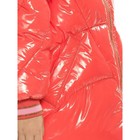 Куртка для девочек, рост 98 см, цвет коралловый - Фото 2