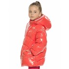 Куртка для девочек, рост 98 см, цвет коралловый - Фото 5
