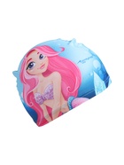 Шапочка для плавания ONLYTOP Swim «Русалка», детская, тканевая, обхват 46-52 см - Фото 3