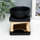 Аромалампа для эфирных масел «Наскальная живопись», керамика, 6.5×6.5×7.7 см, МИКС - Фото 4