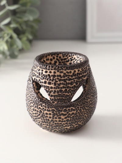 Аромалампа для эфирных масел «Ребристый шар», керамика, 7×7×7.5 см, МИКС