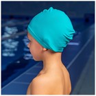 Шапочка для плавания детская ONLYTOP, тканевая, обхват 46-52 см - Фото 4