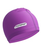 Шапочка для плавания детская ONLYTOP SWIM, тканевая, обхват 46-52 см, цвет фиолетовый - Фото 2