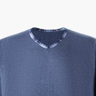 Комплект (футболка/шорты) мужской, цвет серо-голубой, размер 62 - Фото 2