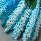 Декор для творчества «Иван чай» 1 букет=10 цветков голубой 1.5?14 см (комплект 10 шт) - фото 49536165