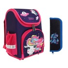 Рюкзак школьный, эргономичная спинка, Space unicorn  (артикул 7702059)  большой выбор товаров оптом и в розницу по низким ценам с доставкой