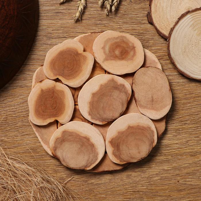 Подставка под горячее «Классика», d=18 см, можжевельник - Фото 1