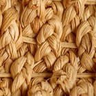 Корзина плетёная для хранения, бамбук, овальная, бежевая, набор 3 шт. - Фото 7