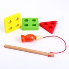 Деревянная пирамидка с рыбалкой «Логика», размер 10×21 см - Фото 4