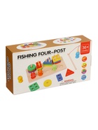 Деревянная пирамидка с рыбалкой «Логика», размер 10×21 см - Фото 6