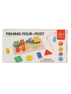 Деревянная пирамидка с рыбалкой «Логика», размер 10×21 см - Фото 7