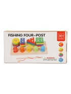 Деревянная пирамидка с рыбалкой «Логика», размер 10×21 см - Фото 8