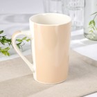 Кружка фарфоровая Доляна «Мода», 380 мл ㅤ - фото 24397768