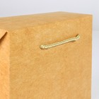 Пакет—коробка «Крафтовый», 23 х 18 х 11 см 7303847 - фото 16603674