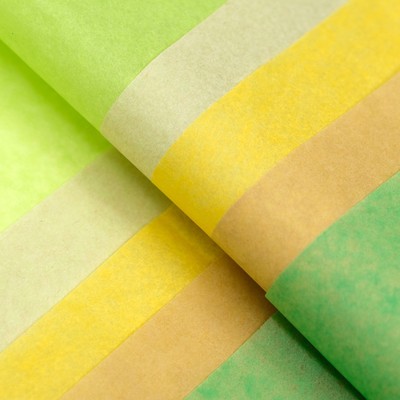 Бумага тишью, палитра №3, «МИКС», 50×66 см