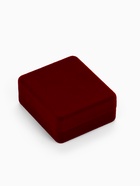 Футляр бархатный под серьги, кулон «Традиции», 4.5×5×2 см, бордовый 7332984