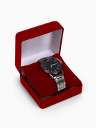 Футляр бархатный под браслет, часы «Классика», 9×9 см, красный - Фото 2