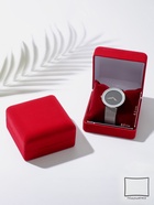 Футляр бархатный под браслет, часы «Классика», 9×9 см, красный 7332986