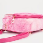 Рюкзак детский, отдел на молнии, наружный карман, цвет малиновый - Фото 3