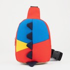 Рюкзак детский, отдел на молнии, цвет красный/синий - фото 11605031